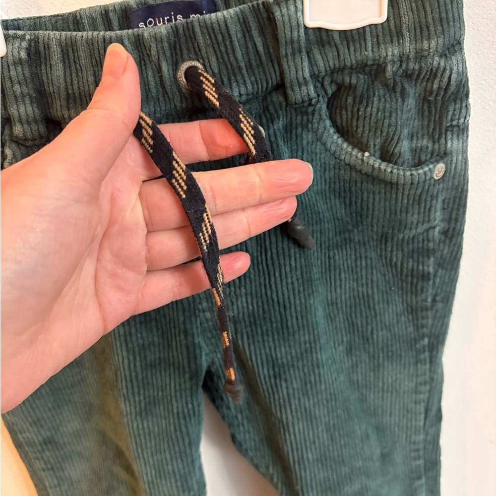 Souris mini Green Corduroy Pants 5 years - Picture 2 of 6